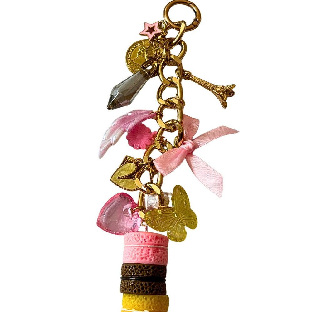 Paris Inspired Bag Charm/Keychain - Picture 5 of 9